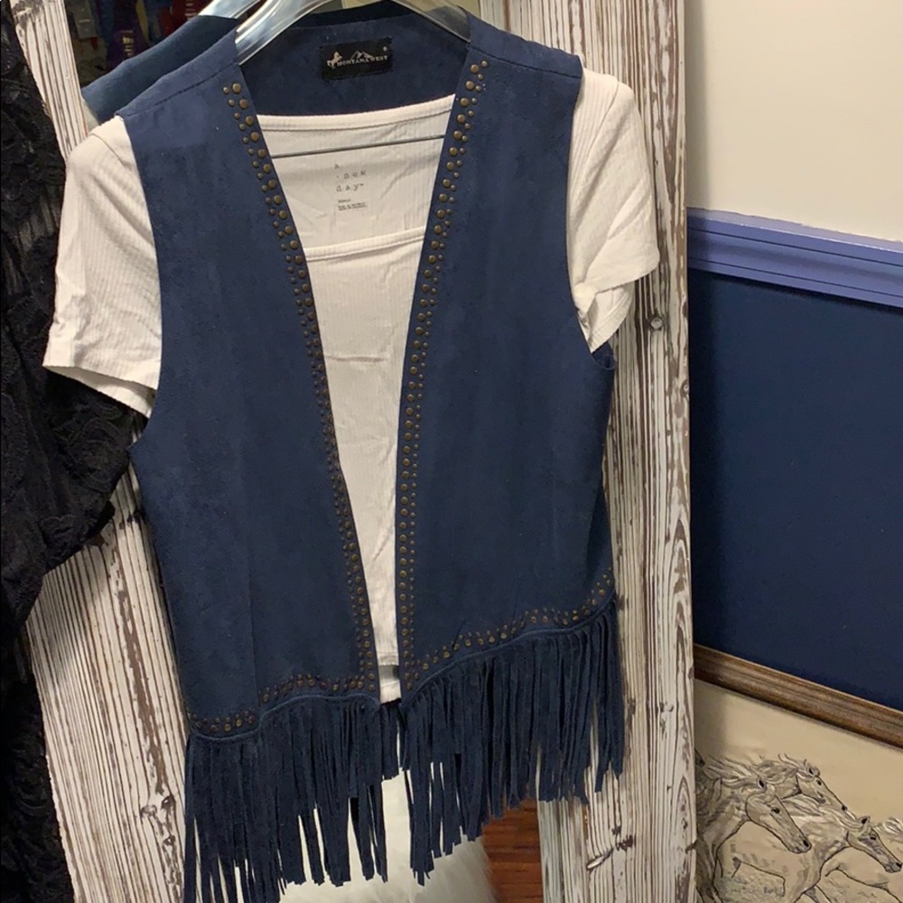 Montana West Fringe Vest